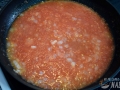 Preparar la salsa de tomate