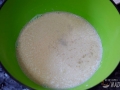 Diluir levadura en leche