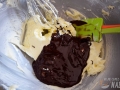 Añadir chocolate a la buttercream
