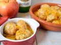 Albóndigas a la sidra