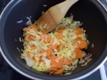 Pochar verduras