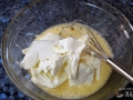 Mezclar queso crema