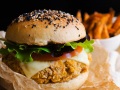 Hamburguesas crujientes de pollo