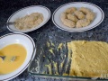Rebozar las croquetas