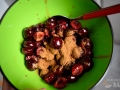 Cerezas con canela