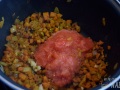 Agragar tomate rallado