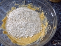 Incorporar avena y harina