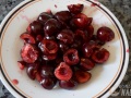 Cerezas deshuesadas