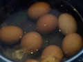 Cocer los huevos