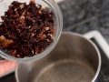 Infusionar el hibisco