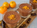 Mousse de chocolate a la naranja