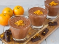 Mousse de chocolate a la naranja