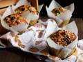 Muffins de avena y arándanos