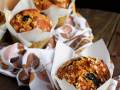 Muffins de avena y arándanos
