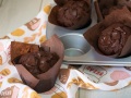 Muffins de chocolate