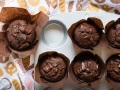 Muffins de chocolate