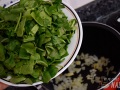 Cocinar las espinacas