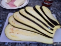 Cortar la berenjena