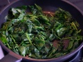 Cocinar las espinacas