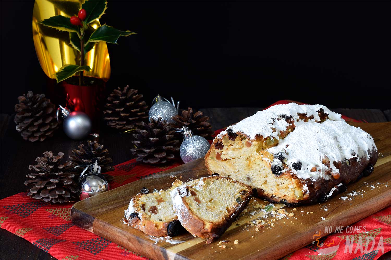 Stollen o pan navideño aleman #ElPanPerfecto - No me comes nada