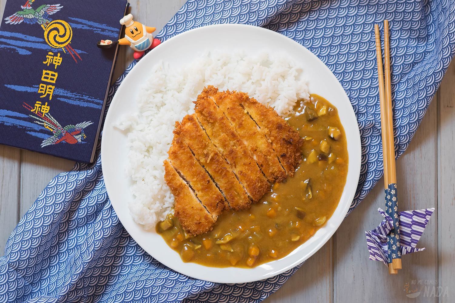 Katsukarē o curry japonés - No me comes nada
