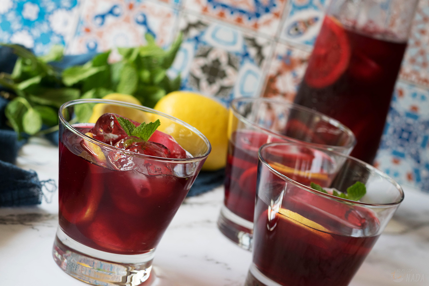 Limonada de hibisco